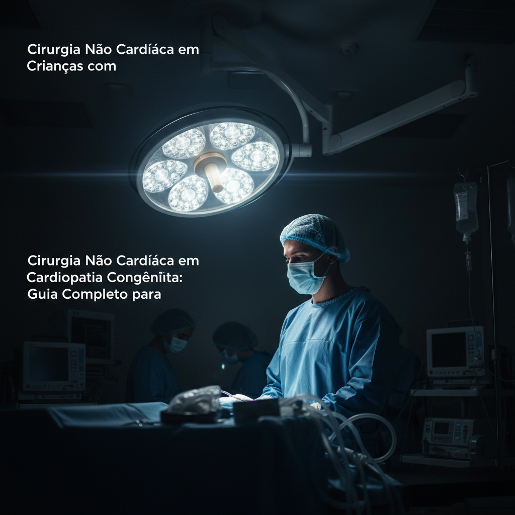 Cirurgia Não Cardíaca em Crianças com Cardiopatia Congênita: Guia Completo para Pais e Profissionais