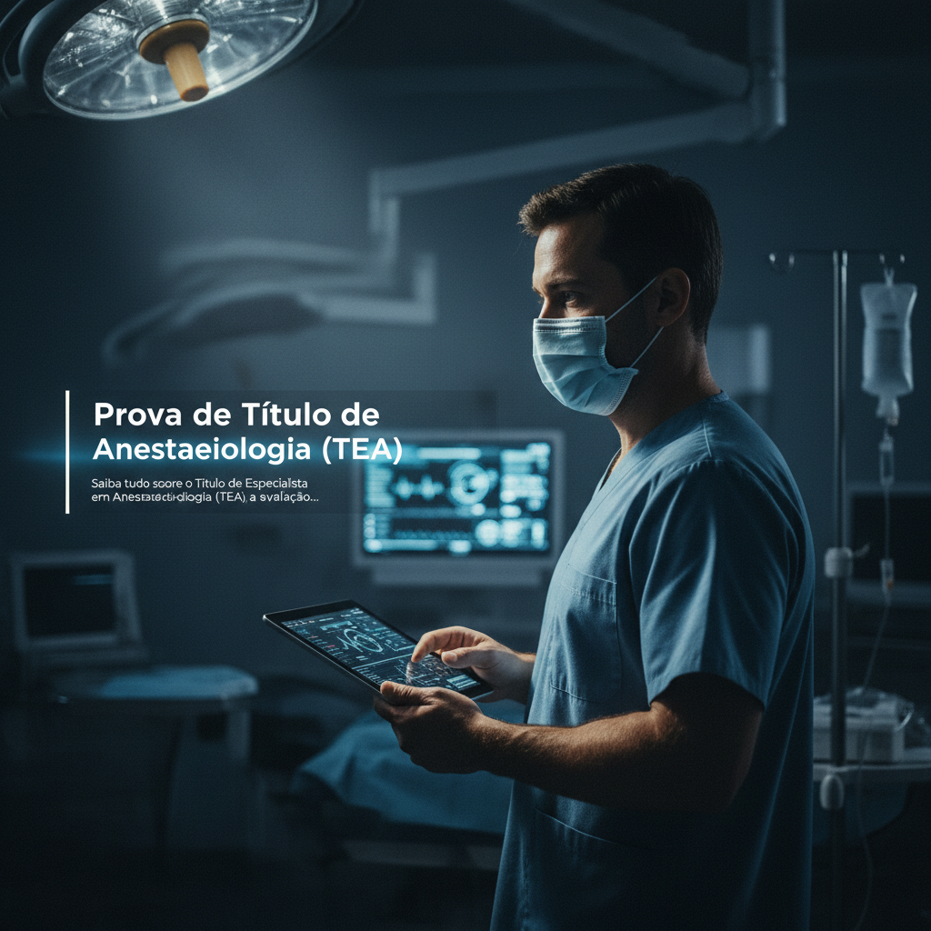 Prova de Título de Anestesiologia (TEA) 2026: confira o edital